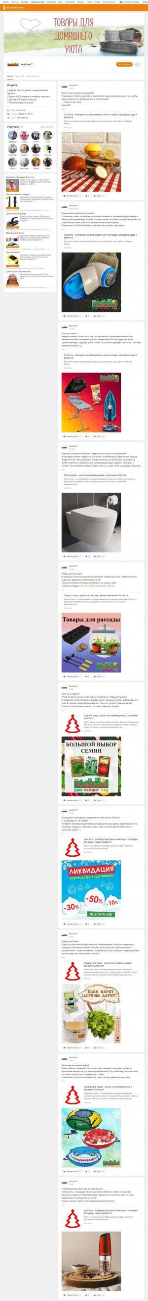 Предпросмотр для www.ok.ru — ХозСити
