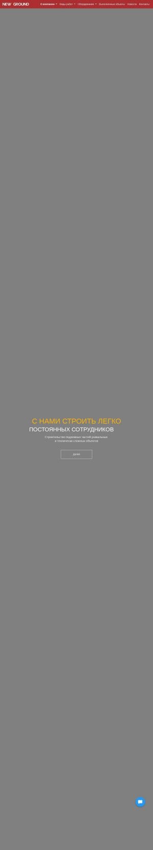 Предпросмотр для new-ground.ru — Нью Граунд