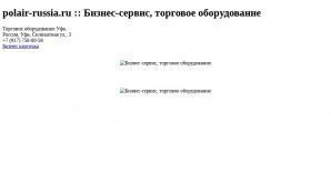 Предпросмотр для polair-russia.ru — Бизнес-сервис