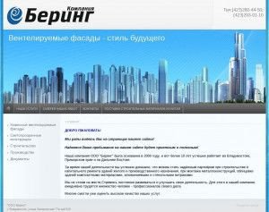 Предпросмотр для bering-dv.ru — Компания Беринг