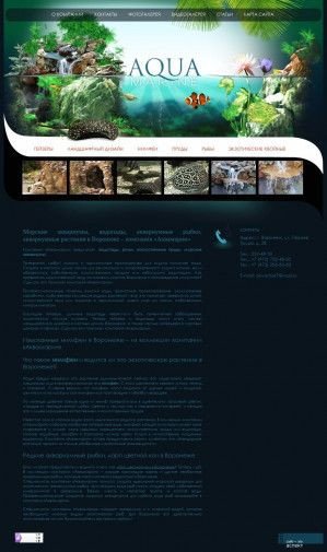 Предпросмотр для www.aquamarin-vrn.ru — АкваМарин