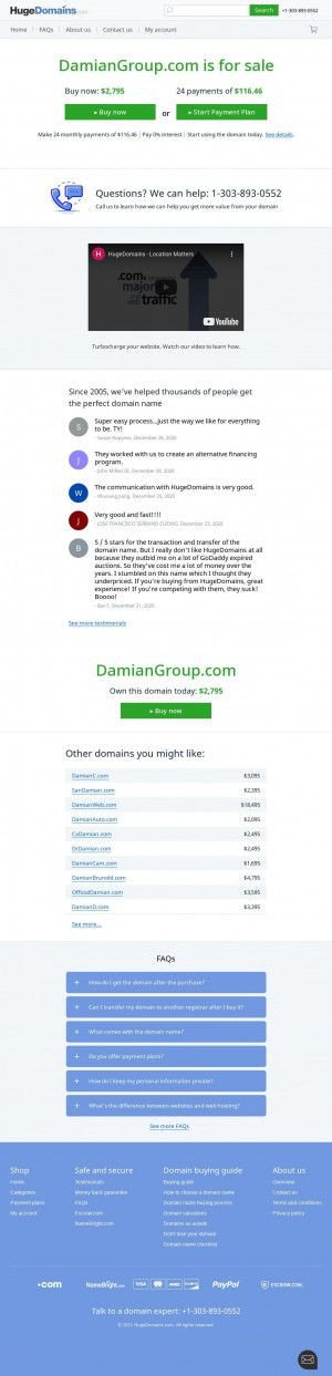 Предпросмотр для damiangroup.com — Строительно-производственный холдинг Дамиан