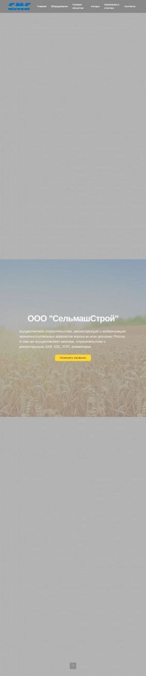 Предпросмотр для selmashstroy.ru — Сельмаш строй