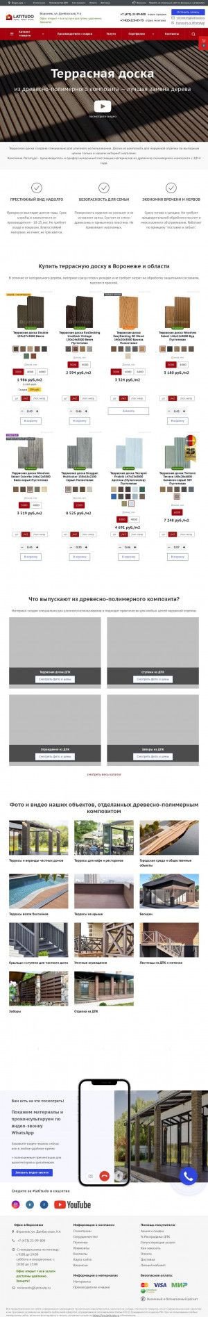 Предпросмотр для vrn.latitudo.ru — Латитудо