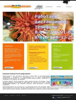 Предпросмотр для palitra-rossii.ru — Палитра России