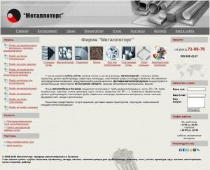 Предпросмотр для metallotorg.com.ua — Металлоторг