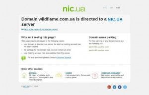 Предпросмотр для wildflame.com.ua — Биокамины Wild Flame