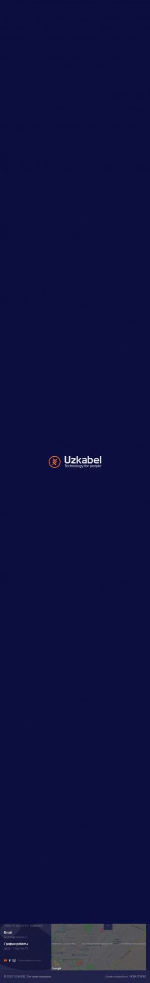 Предпросмотр для www.uzkabel.uz — Uzkabel