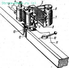 Приспособление для строгания досок на станке
