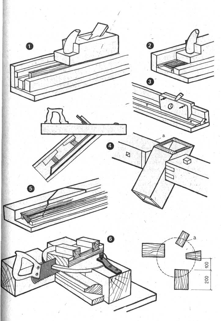Обработка древесины инструментом